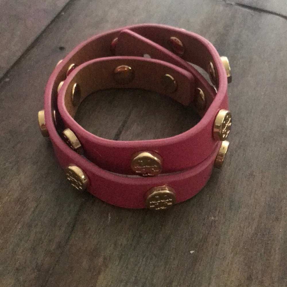 Tory Burch Logo Wrap Bracelet